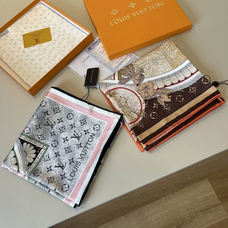 LV silk scarf hm36